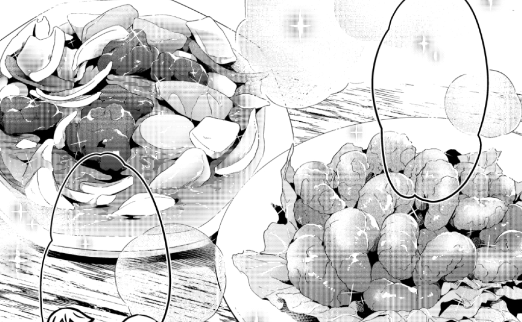 #画像を4枚晒したらrtがきてフォロワーがぶわーって増えると聞いて
仕事で描いたご飯も見て!!!!