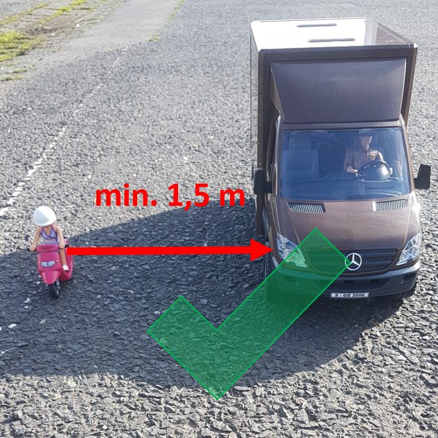 UPSIntegradCGN's tweet photo. Hello everybody! It´s time for the safety tip by Mr. Lee from #UPS #Integrad. Always think of enough side distance, if you overtake any cyclists! You are not allowed to overtake, if you have less than 1,5 m side distance to a driving cyclist!
@UPS_DE @UPS @UPSers #UPSknowssafety https://t.co/4Va978DUYv