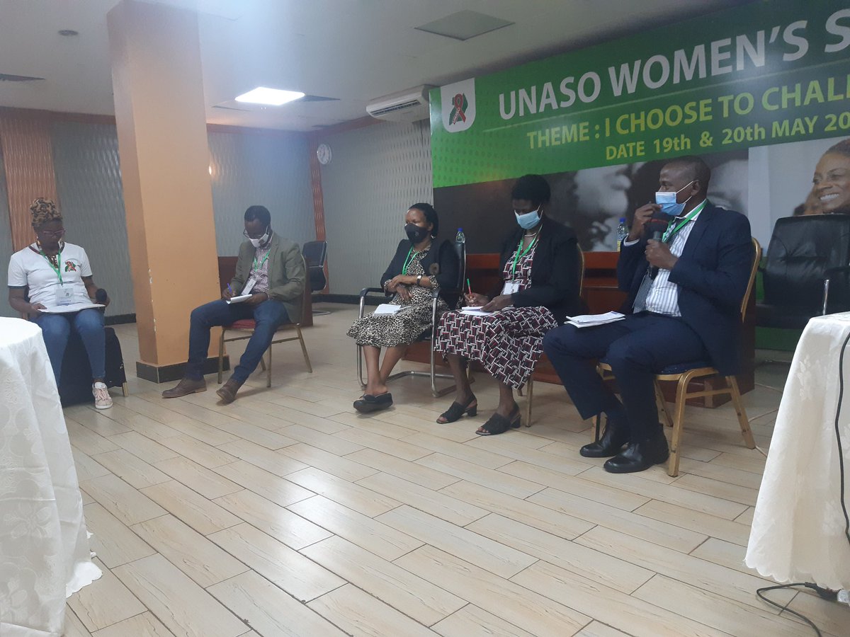 Day 1 of the UNASO Women's Summit is ongoing.  Discussion is focused on understanding the new HIV prevention technologies. #WomensSummit2021. #EndAIDS2030Ug