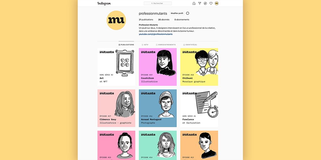 Comme une nouvelle n’arrive jamais seule, nous avons enfin pris le temps de reprendre en main notre compte Instagram. Abonnez-vous pour être informé via la plateforme bit.ly/3yh9Nap