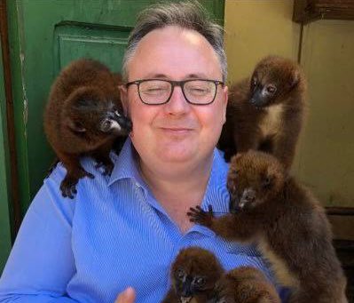 DrAhmedKalebi's tweet photo. Hearty congrats & best wishes to you Dr Mike Osborn @mike4path upon your assumption of the position of President @RCPath amidst the challenging pandemic period & your busy role as Secretary @BritishDivIAP. I recollect our ticklish time with the lemurs of Madagascar #APECSA 2018☺️ https://t.co/ij9uslRPQ4
