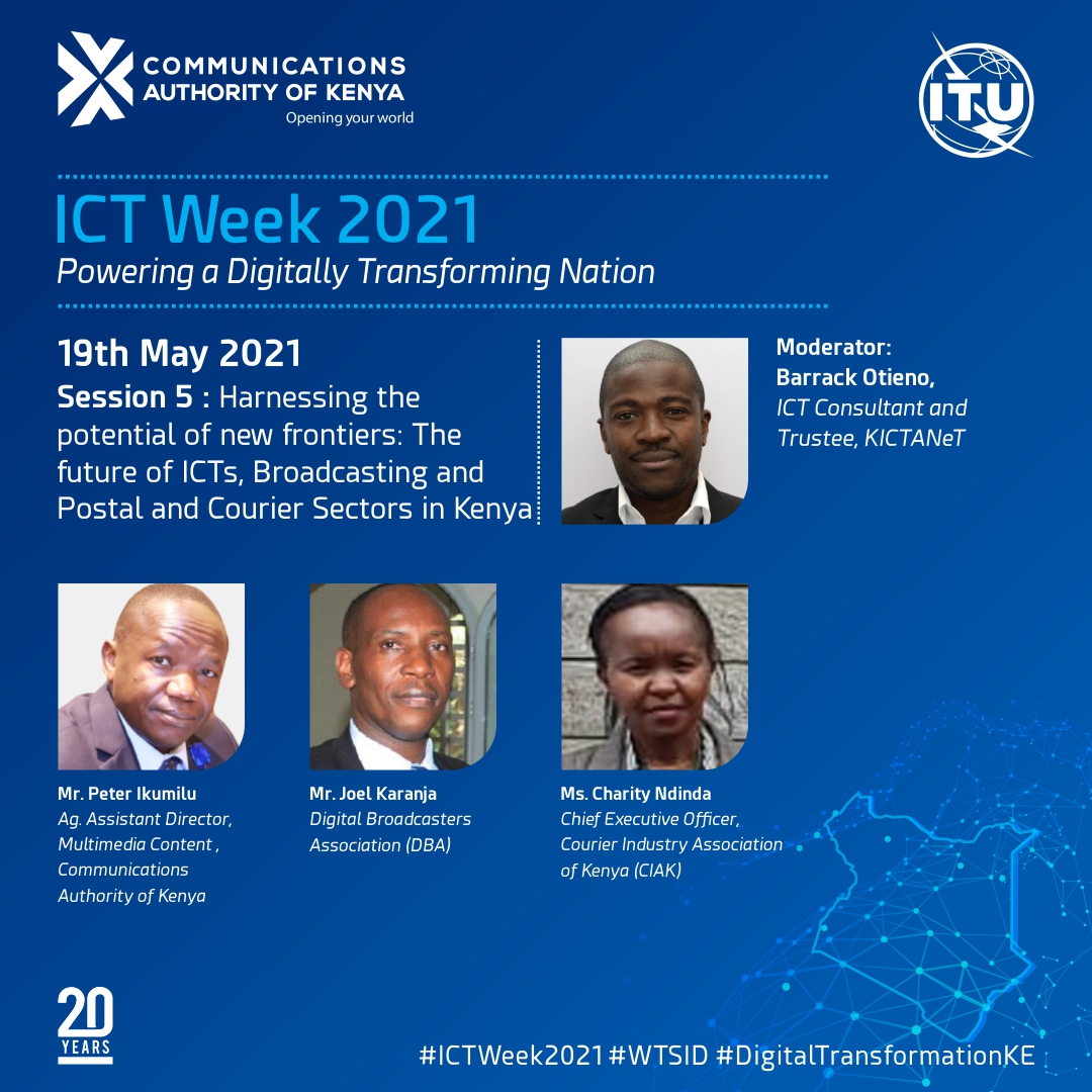 CA_Kenya's tweet photo. #DigitalTransformationKE #ICTWeek2021 https://t.co/WM0DqtmDtQ