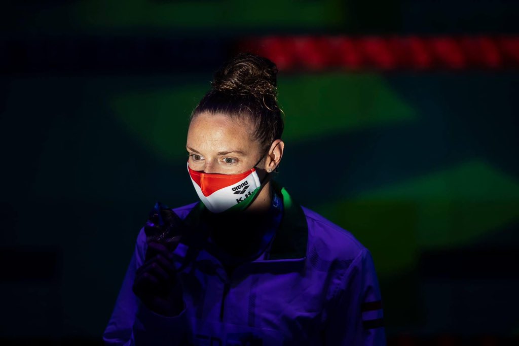 Iron_ISL's tweet photo. She’s back! 👑 @HosszuKatinka 

📷 @derencsenyiistvan  
#katinkahosszu #ironlady #teamiron #aquatics2020bp #dunaarena #budapest https://t.co/Cs5Dt1vnyB