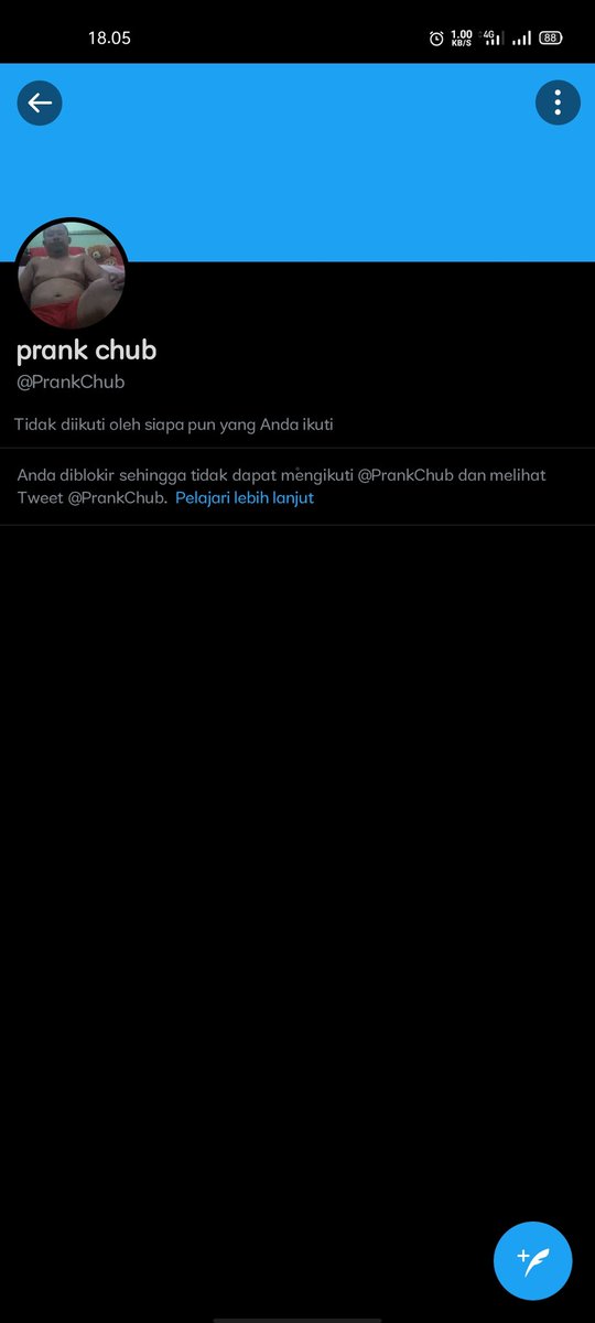 botsmd2's tweet photo. @DimazMaz2 @PrankChub hahhaa dia kalah trus gw d block kan keliatan sapa yg goblok https://t.co/7gFSbbNarK