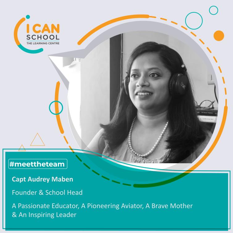 ICanSchoolMys's tweet photo. Meet Our Team!
At the helm of the I Can fraternity, Capt. Audrey Maben, Founder & School Head
A passionate educator, A pioneering aviator, A brave mother & An inspiring leader
#meettheteam #staysafe #stayhome #icanschool #ICan #cambridgeint #hope #covid19 #cambridgelearners https://t.co/B1Ph6f1INm
