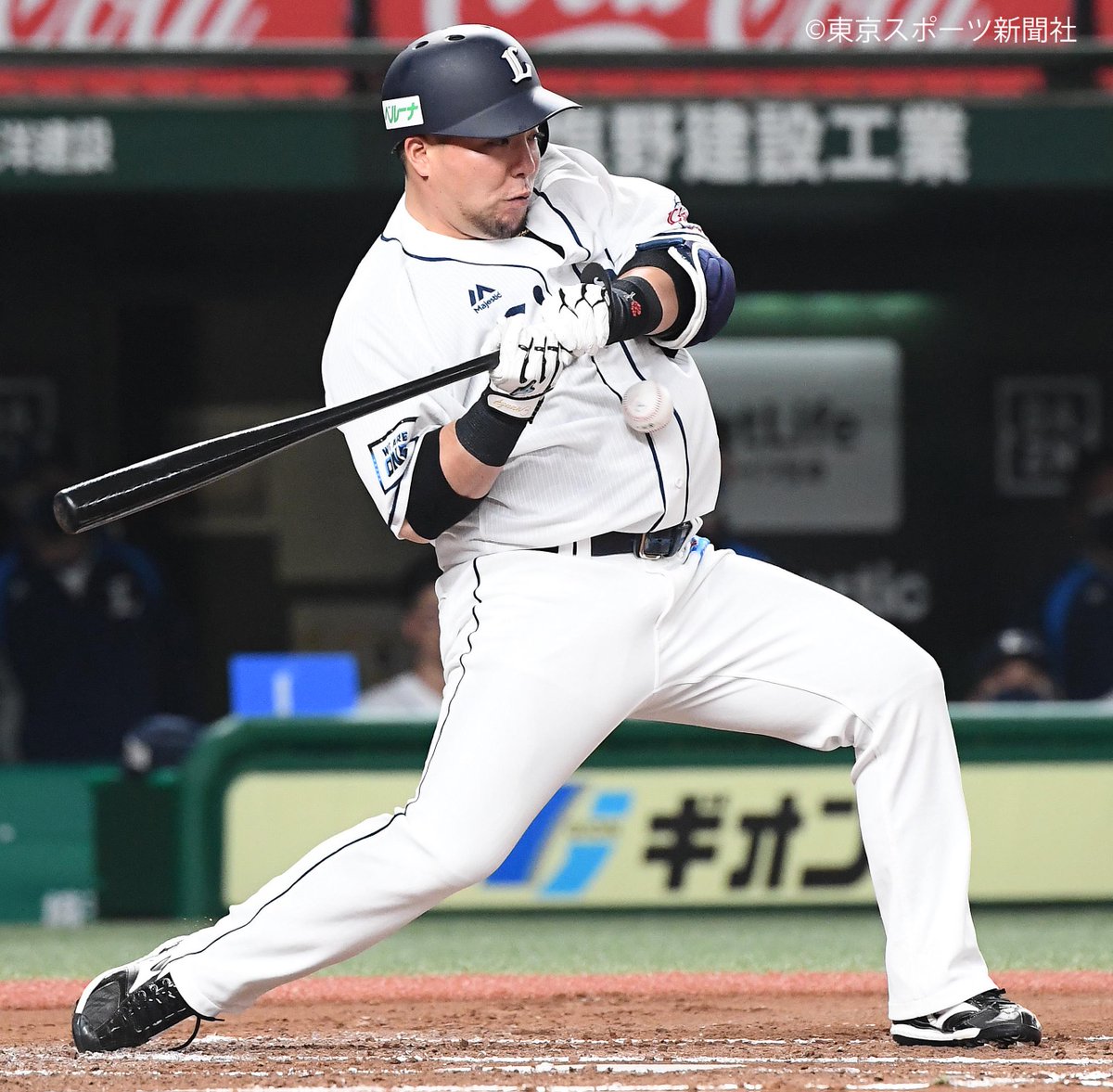 西武ライオンズ　山川穂高　フォトパネル 7月16日(土)～「山川穂高選手通算200本塁打記念パネル直筆サイン