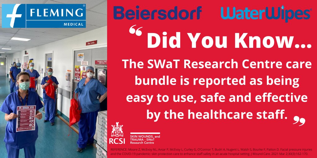 Did you know?👩‍⚕️🧑‍⚕️

Read more about our study on the impact of our specially designed care bundle on the development of facial pressure injuries on frontline healthcare workers during the Covid-19 Pandemic.

Link - magonlinelibrary.com/doi/full/10.12… 

#CoronavirusPandemic #PressureInjuries