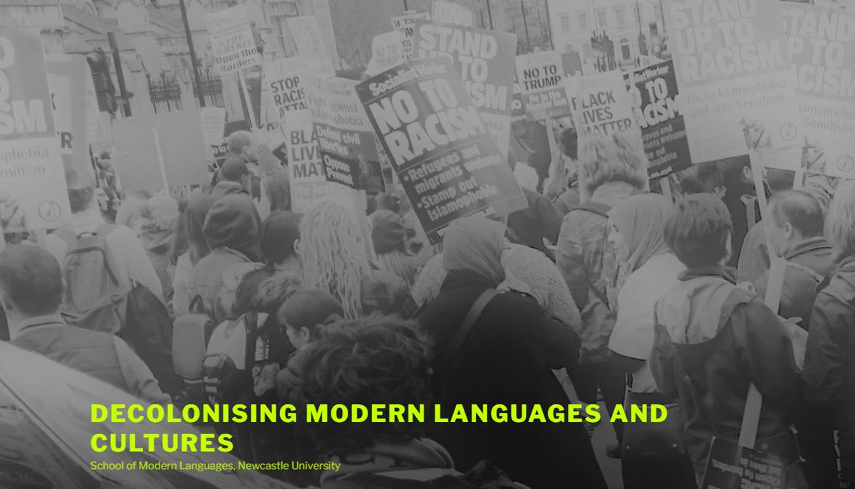 Decolonising the Curriculum.  <a href="/SML_Newcastle/">Modern Languages @ NCL</a> have shared how they are using a blog to forge local, national and international dialogues in decolonising and postcolonial research. 

Find out more from the team in the latest case study bit.ly/3whhewf