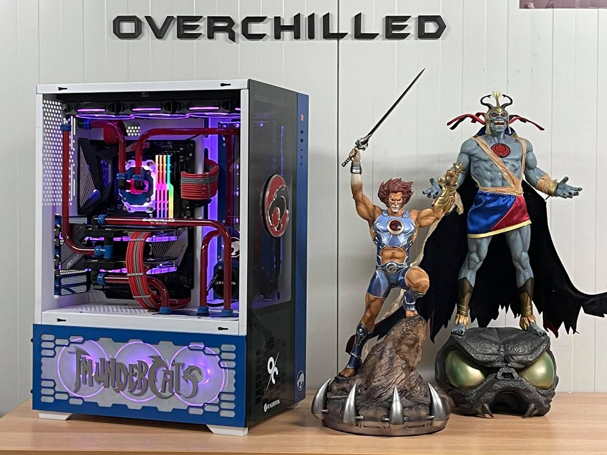 gskillgaming's tweet photo. Who is the fan of "Thundercats" here??? 😽😻
📷 #OverChilled | @AorusOfficial | @EKWaterBlocks | @RaijintekCoLtd
#gskill #tridentzneo #rgbpc #rgblights #setupgamer #pcgame #pcsetup #pcgaming #pc #ddr4 #rgbmemory https://t.co/db4cvacp2p