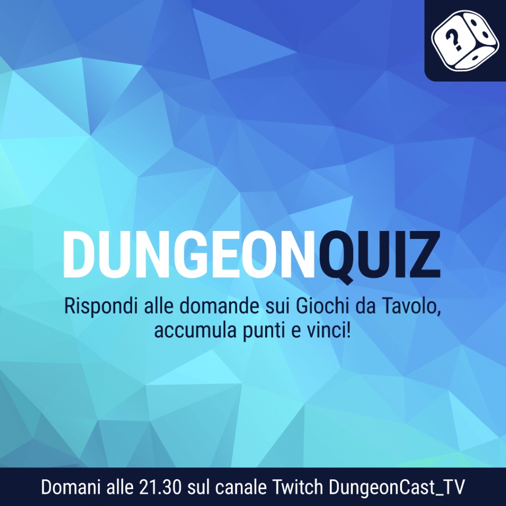 DungeonDice.it on Twitter "🎲 Domani sera alle 21.30 sul canale Twitch
