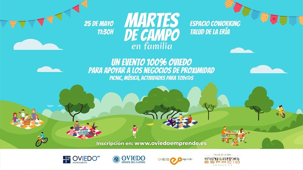 Oviedo Emprende (@oviedoemprende) on Twitter photo ¡No te lo pierdas!
25 de mayo: "Martes de Campo emprendedor, un día en familia"
Ven a celebrarlo a <a href="/TaludEria/">Espacio Talud Eria</a> pero inscríbete a ti y a tu familia cuanto antes. Plazas muy limitadas
oviedoemprende.es/evento/martes-…
#MartesdeCampo2021 ¡No te lo pierdas!
25 de mayo: "Martes de Campo emprendedor, un día en familia"
Ven a celebrarlo a <a href="/TaludEria/">Espacio Talud Eria</a> pero inscríbete a ti y a tu familia cuanto antes. Plazas muy limitadas
oviedoemprende.es/evento/martes-…
#MartesdeCampo2021