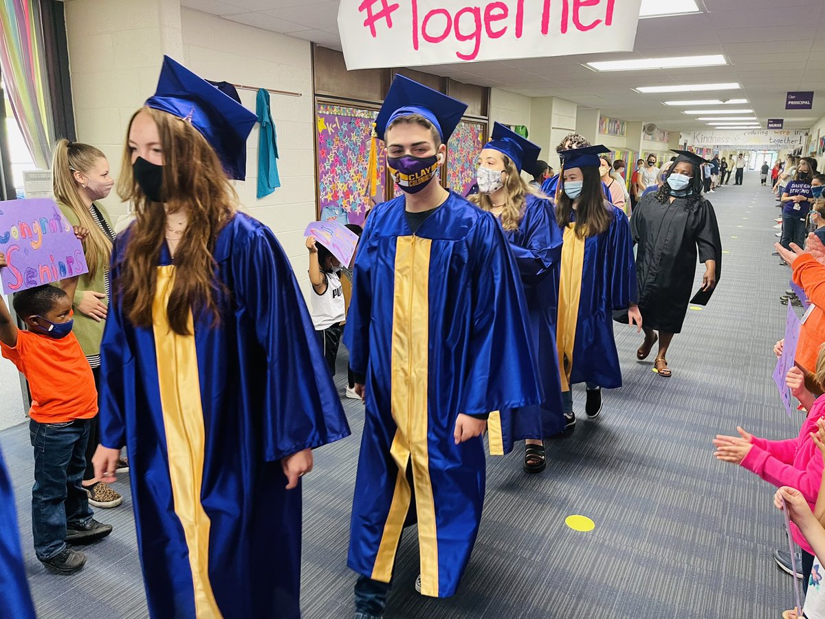 Our very best wishes to the <a href="/SBClayHigh/">SB Clay High School Official</a> graduates! These seniors had wonderful words of wisdom to share with our <a href="/DardenSBCSC/">Darden Elementary School</a> Darts. We wish you the best - OH, the places you’ll go! 💜 <a href="/pkarban7/">patricia karban</a> <a href="/SouthBendCSC/">South Bend Schools</a>