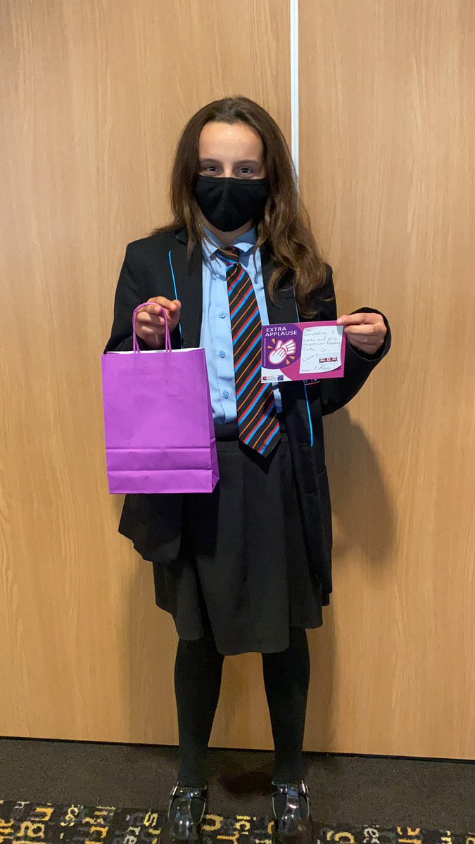 DykeHouse's tweet photo. Well done Lacey G in Y7 she has read 5 books from our #readingroute and completed 5 quizzes ππ https://t.co/3cPperl8dr