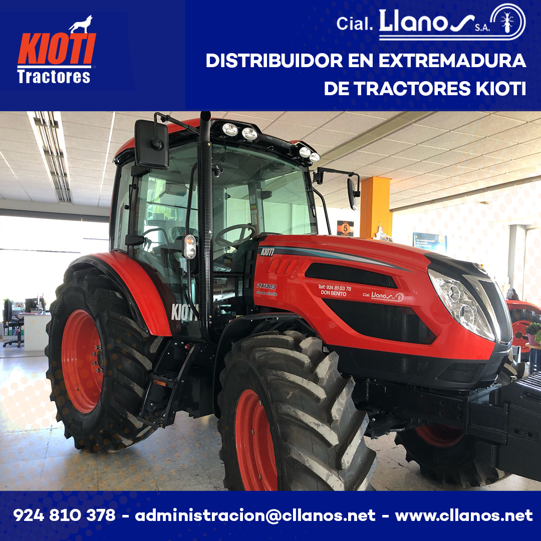 CialLlanos's tweet photo. COMERCIAL LLANOS DISTRIBUIDOR DE KIOTI EN EXTREMADURA
Kioti son los tractores más vendidos en su segmento: fuerza, fiabilidad, robustez y rendimiento superiores.
Los tractores más vendidos en su segmento.
👇👇
https://t.co/djCS9LlhsE
📩 administracion@cllanos.net
☎️ 924 810 378 https://t.co/qvBVob5IQ2