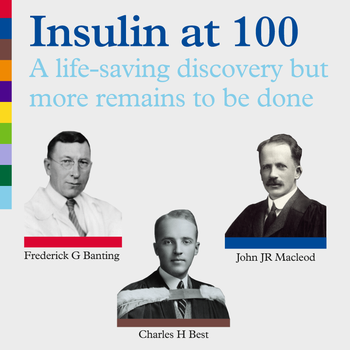 WDD's tweet photo. #Insulin100 - This week in 1921, Banting &amp; Best began their experiments by removing the pancreases of dogs to induce #diabetes symptoms. Over the summer they worked to prepare a pancreatic extract that would lower blood glucose levels in dogs without a pancreas. https://t.co/HzDI1OYtTe