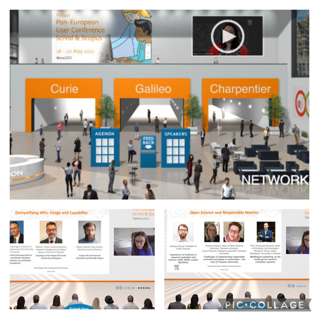 We're already half way through the PanEU User Conference: <a href="/SciVal/">Elsevier | SciVal</a> and <a href="/Scopus/">Elsevier | Scopus</a>! Hungry for more? Take a break and tune in to this afternoons sessions for more on responsible use of metrics and tips on how create a successful international university research strategy. #peuc2021