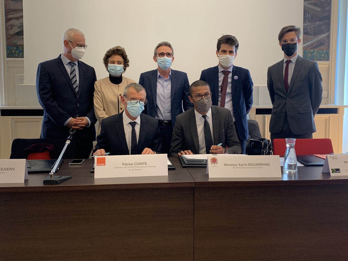 PhilippeWolak's tweet photo. .@villesaintouen et @OrangeIDF lancent une expérimentation sur la sécurisation des armoires de #fibreoptique avec @laurence_jdn @nabetdaniel @karim_bouamrane @StephanTroussel @seinesaintdenis @MathieuHanotin @PlaineCommune #incivilité #malveillance #expérienceClients https://t.co/eAeHhBlTND