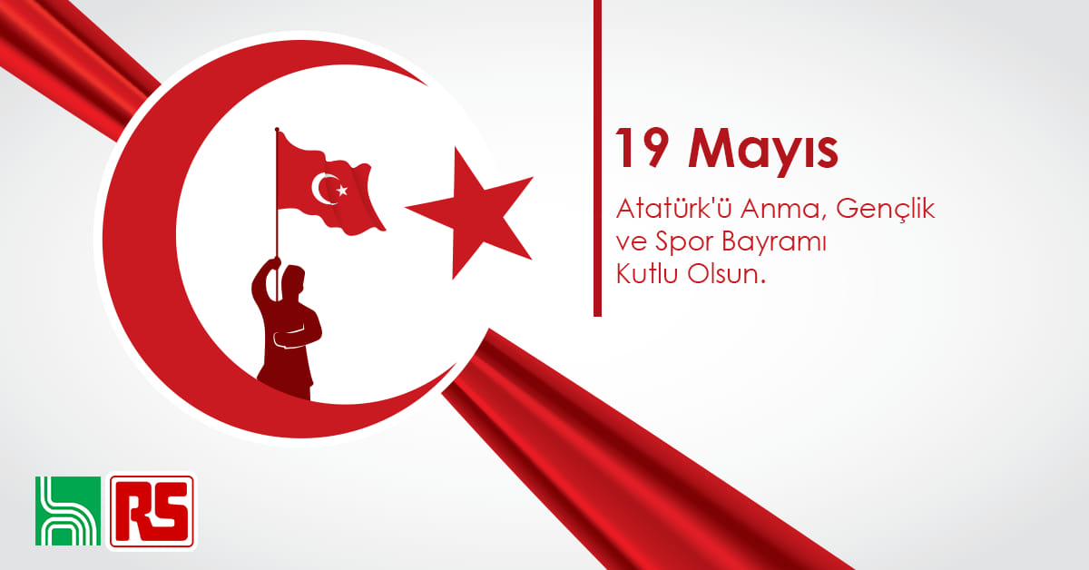 19 Mayıs Atatürk'ü Anma, Gençlik ve Spor Bayramımızın 102. yılı kutlu olsun. #19Mayıs1919 #RSTürkiye