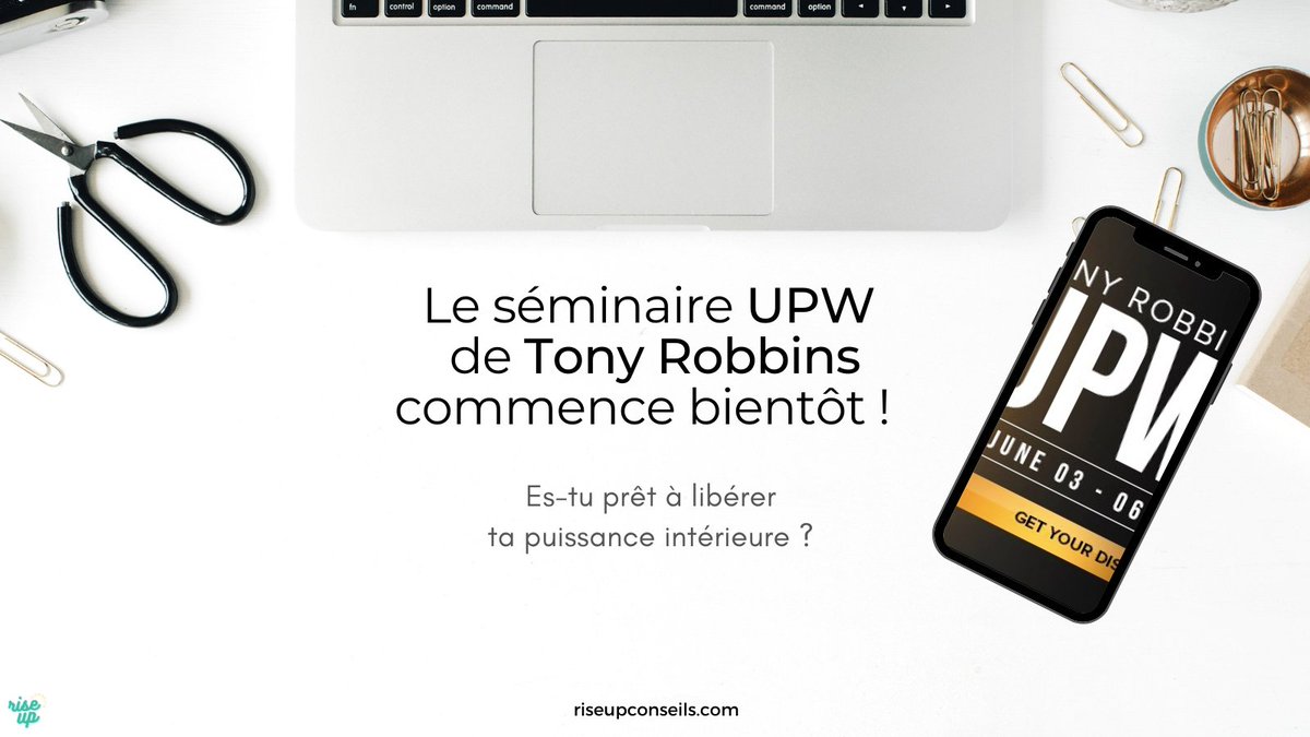 Le séminaire UPW de Tony Robbins débute bientôt !
Voici le lien pour t'inscrire :➡️ zuitte.me/TonyRobbinsUPW…

Et le lien si tu veux y participer en groupe avec Rise Up 😉 :➡️ zuitte.me/uwpvirtuel2021

#TonyRobbins #développementpersonnel #UPW #JUNE #coaching #StrongerTogether