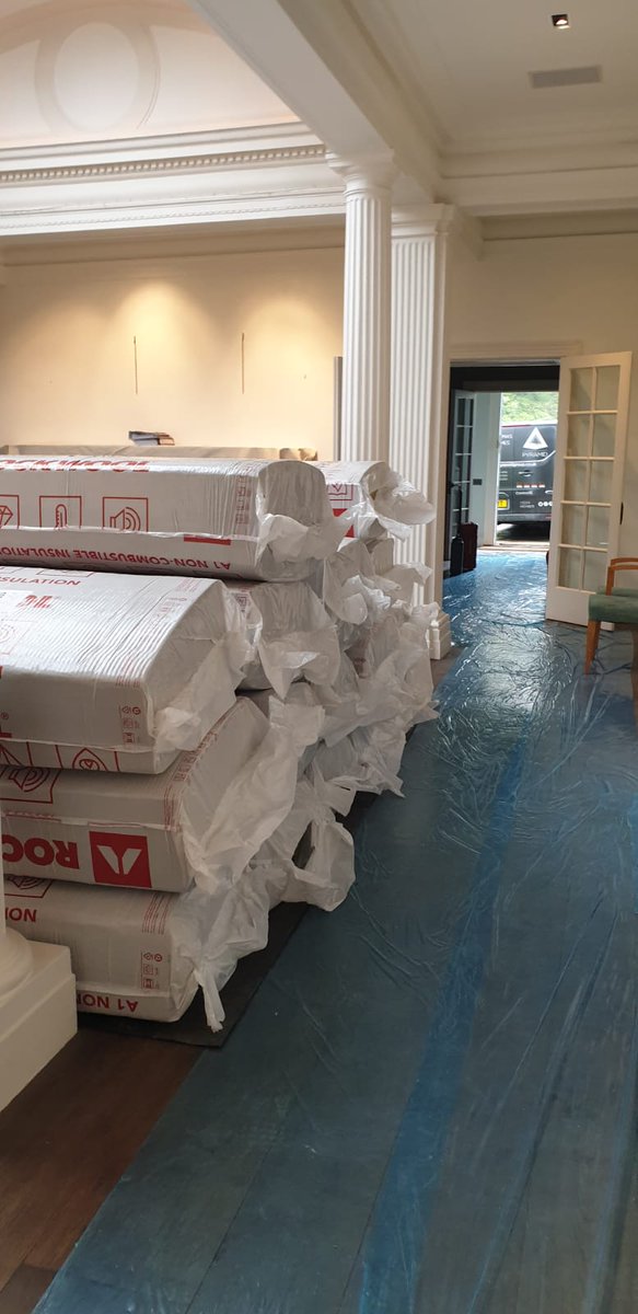 Suns out today in #cornwall and its acoustic insulation day. We are getting ready to plasterboard our latest cinema project!

#homecinema #cinemadesign #cinemaproject #wednesdaymood #homecinemadesign