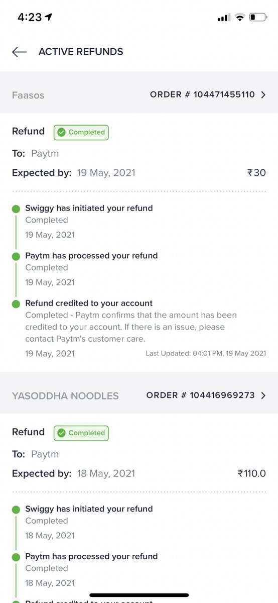 chiranjeevi565's tweet photo. @SwiggyCares @swiggy_in 
See. I have placed an order in the swiggy 
Order #104471455110
They didn’t even pack in the cover 
I have got product after placing 85min And the worst thing is I got 30rupees refund purchasing product of 250 rupees We need our back money original source https://t.co/QtqTD1acU6