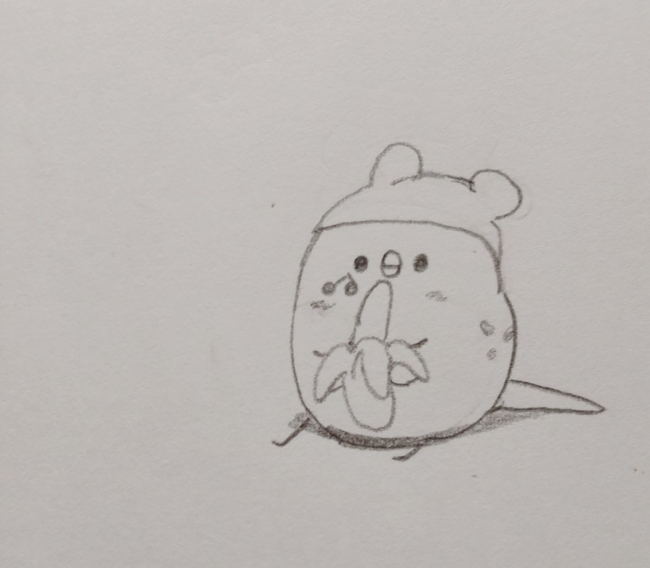 風呂上がりのバナナ🍌 