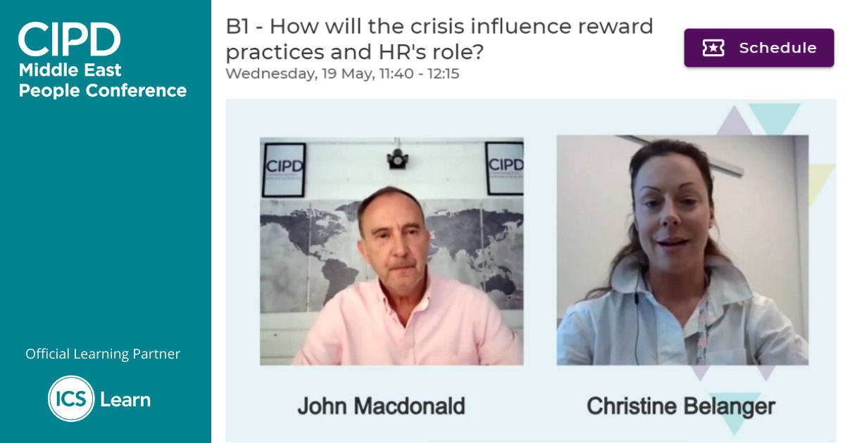 cipd_ME's tweet photo. "When dealing with #reward, you cannot work in silo. You need to be able to work with a very diverse team that comes from different functions, you need to understand and speak the language." Christine Belanger explains why a one-size-fits-all can no longer be the norm. #CIPDME https://t.co/mH5OMKyIpO
