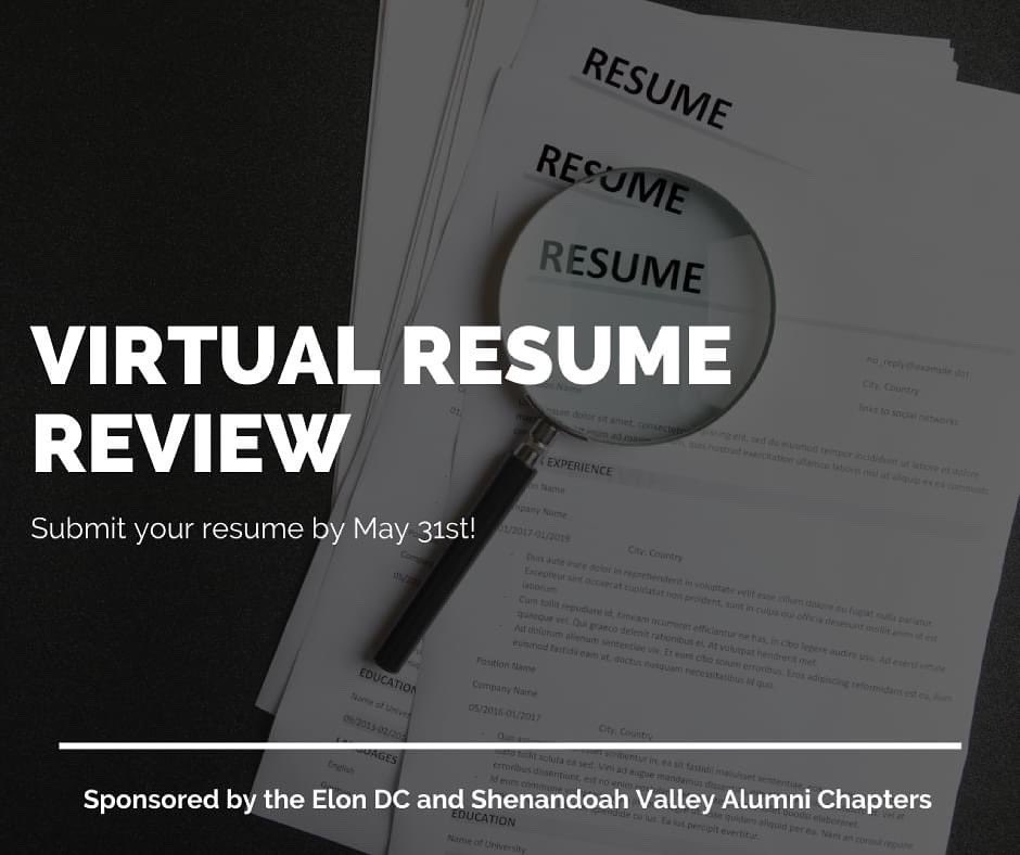 ElonInDC's tweet image. Does your resume need some work? Don’t miss this opportunity to have your resume reviewed by Student Professional Development Center staff.  Summit your resume here by May 31st and it will returned no later than July 1st: bit.ly/3ft50Kr