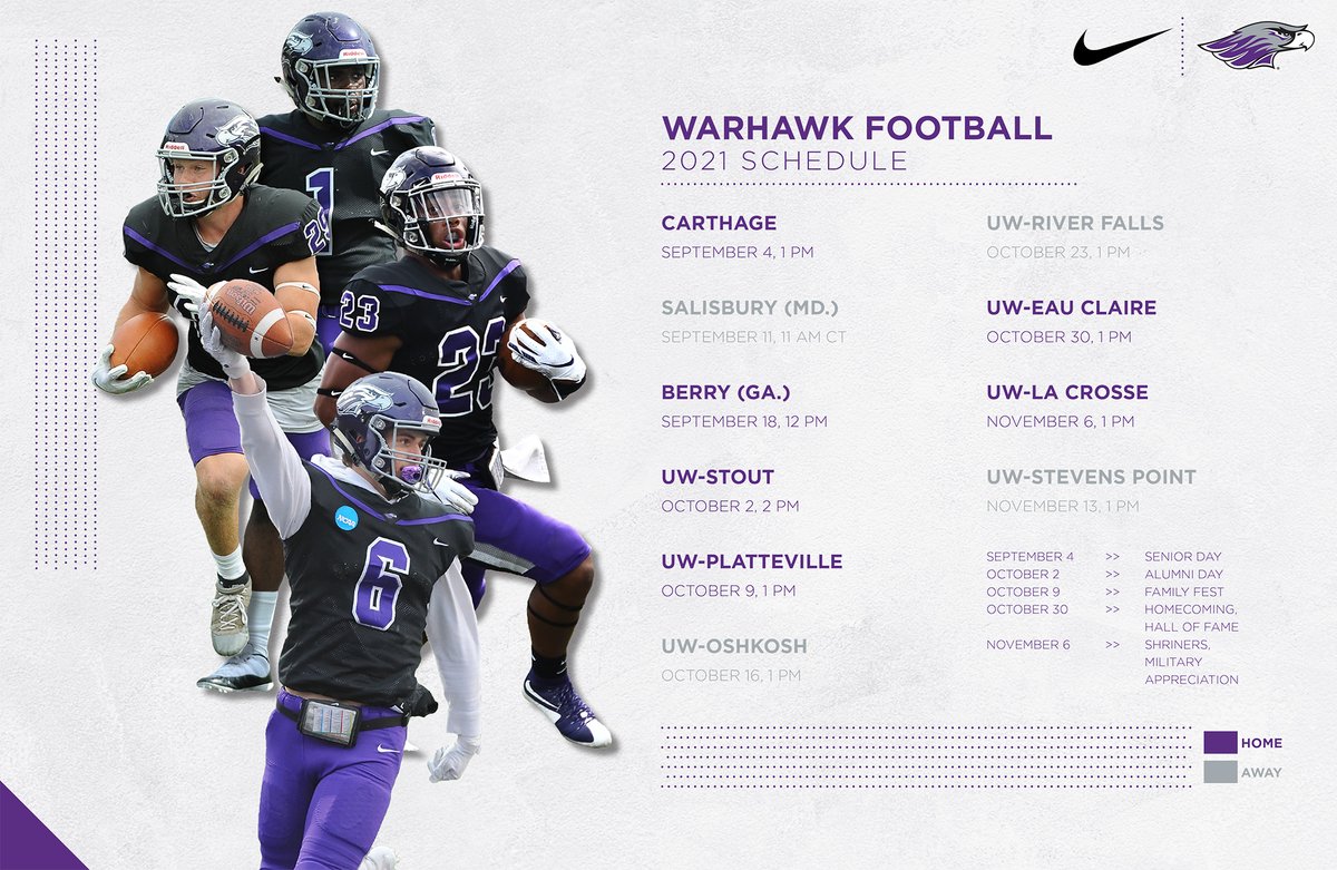 Our 2021 schedule has arrived!

bit.ly/3hC4uw6

#d3fb | #PoweredByTradition