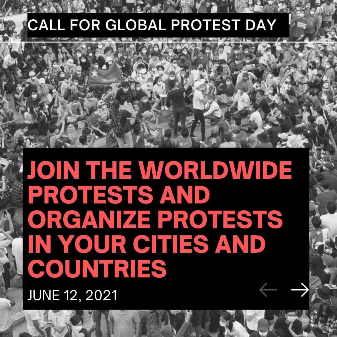 Civil Disobedience Movement We Need Your Help Global Protest Day On June 12 21 Join The Worldwide Protests Organize In Actions In Your Countries And Cities Actions Addressing At Their