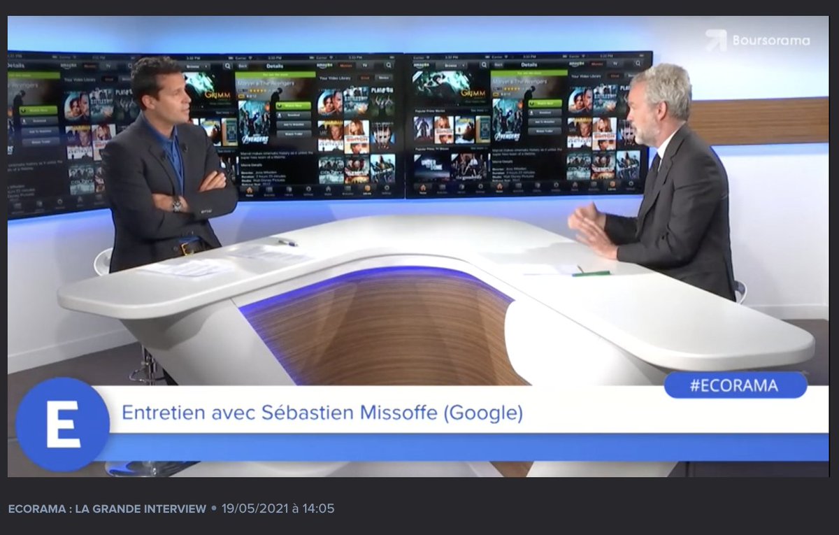 "Il y a un enjeu clé en 2021 pour garder la confiance avec les utilisateurs, ce sont tous les changements autour de la protection de la vie privée" <a href="/SebMissoffe/">Sebastien Missoffe</a> <a href="/GoogleFR/">Google FR</a> #Ecorama