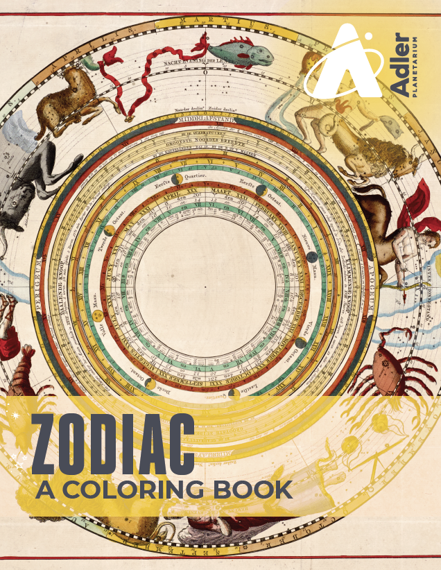 AdlerPlanet's tweet photo. 🖍 Finally, a #ColoringBook featuring zodiac constellations! 🐏⭐️ This downloadable book will have you feeling cosmic as you color historic depictions of the Western #ZodiacConstellations. 🧑‍🎨 We even included Ophiuchus for fun! 🐍 #SpaceColoringBook: https://t.co/lFdGUmpguI https://t.co/0e0GnftzzH
