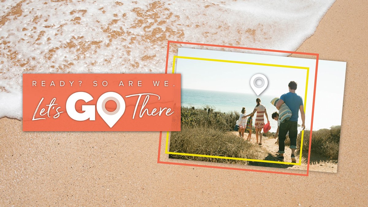 Let’s stop just talking about where we want to go and what we want to do. #LetsGoThere