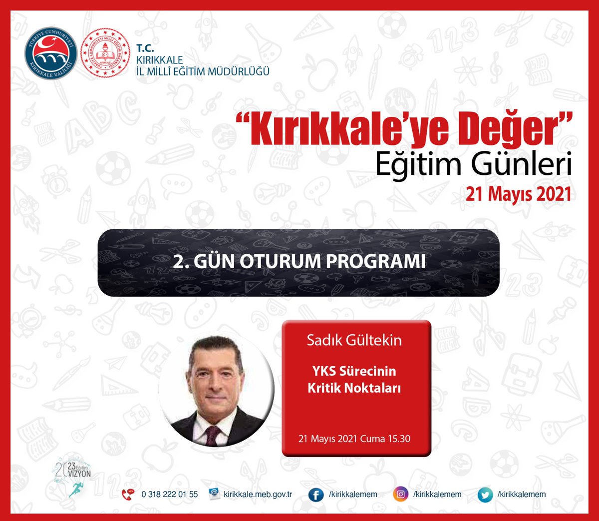 Kırıkkale'de Eğitim Günleri 2.gün #kırıkkaleyedeğer <a href="/tcmeb/">Millî Eğitim Bakanlığı</a> <a href="/ziyaselcuk/">Ziya Selçuk</a> <a href="/TC_kkalevalilik/">Kırıkkale Valiliği</a> <a href="/kirikkalemem/">Kırıkkale Millî Eğitim Müdürlüğü</a>