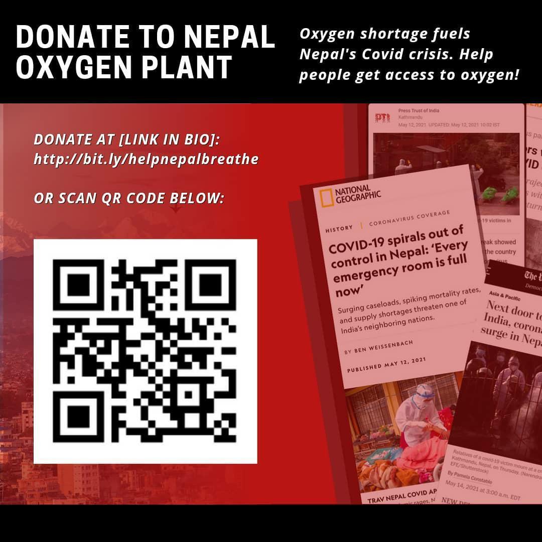 Day 5 update: ~16.8K $ raised out of 37K! 
($20K to go. Retweets have been super helpful to raise US$16K in 5 days, please keep doing so!)
GoFundMe: $11945 (bit.ly/helpnepalbreat…)
Local: NPR 279523 (bit.ly/nepaldonations)
WeMakeIt: CHF 2180(bit.ly/helpnepalbreat…)
#Nepal