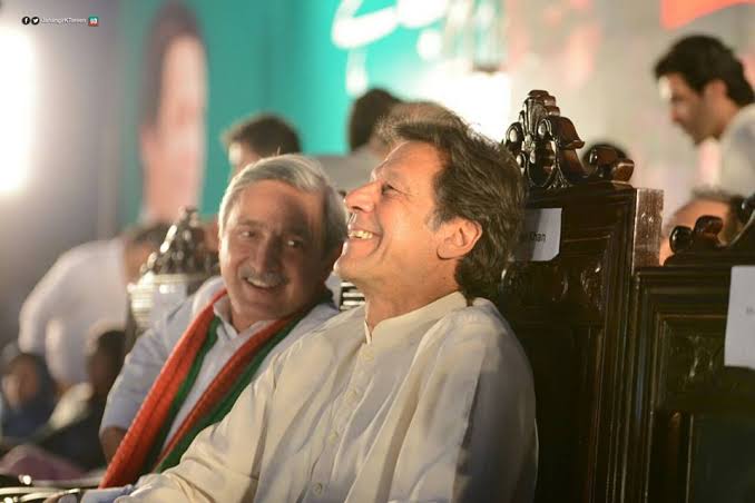 S_A_Chaudhry's tweet photo. My name is Shahzad Akram.
My name is Jahangir Khan Tareen.
My name is Ali Khan Tareen.
Imran Khan we were with you
Imran Khan we are with you
Imran Khan we will be with you in thick and thin always.
#IstandWithImranKhan 
#BehindYouSkipper 
#TareenWithYouSkipper https://t.co/wWY3JXtoTb