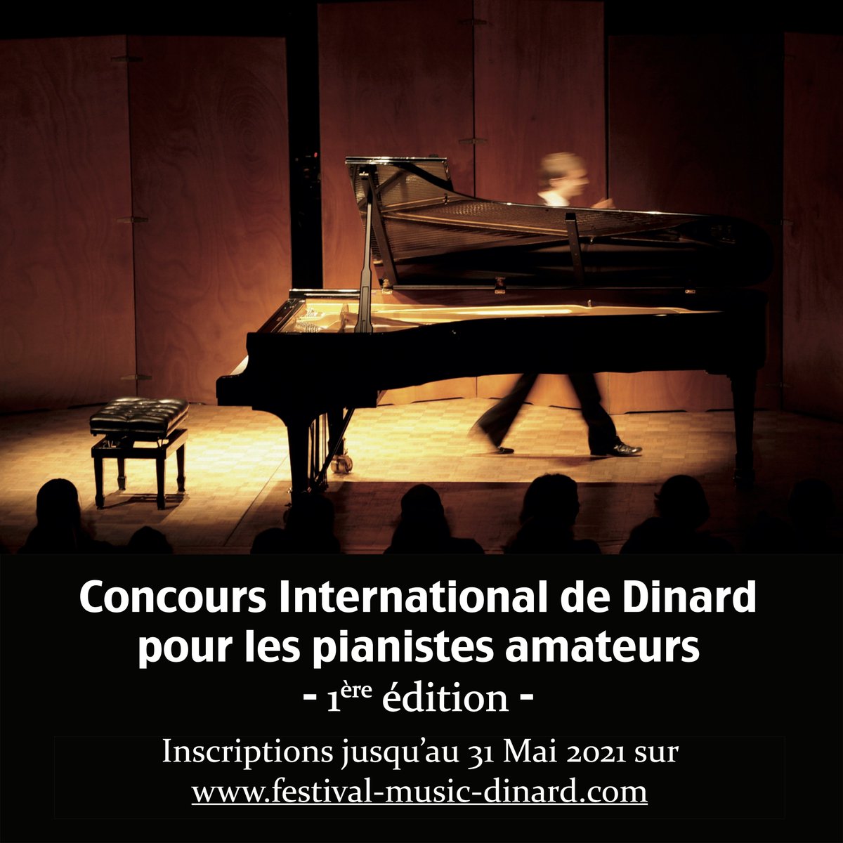 Villededinard's tweet photo. [#festivalmusiquedinard] Concours international de #Dinard pour les #pianistes amateurs !
Inscriptions > jusqu'au 31 mai 2021
➡️ https://t.co/UptuMkEDZ6
Finale le 13 juillet à Dinard
@cmleguay  @CaissEpargneBPL @pianistemag 
#musiqueclassique #concoursmusique #concourspiano https://t.co/huZB2XDorS
