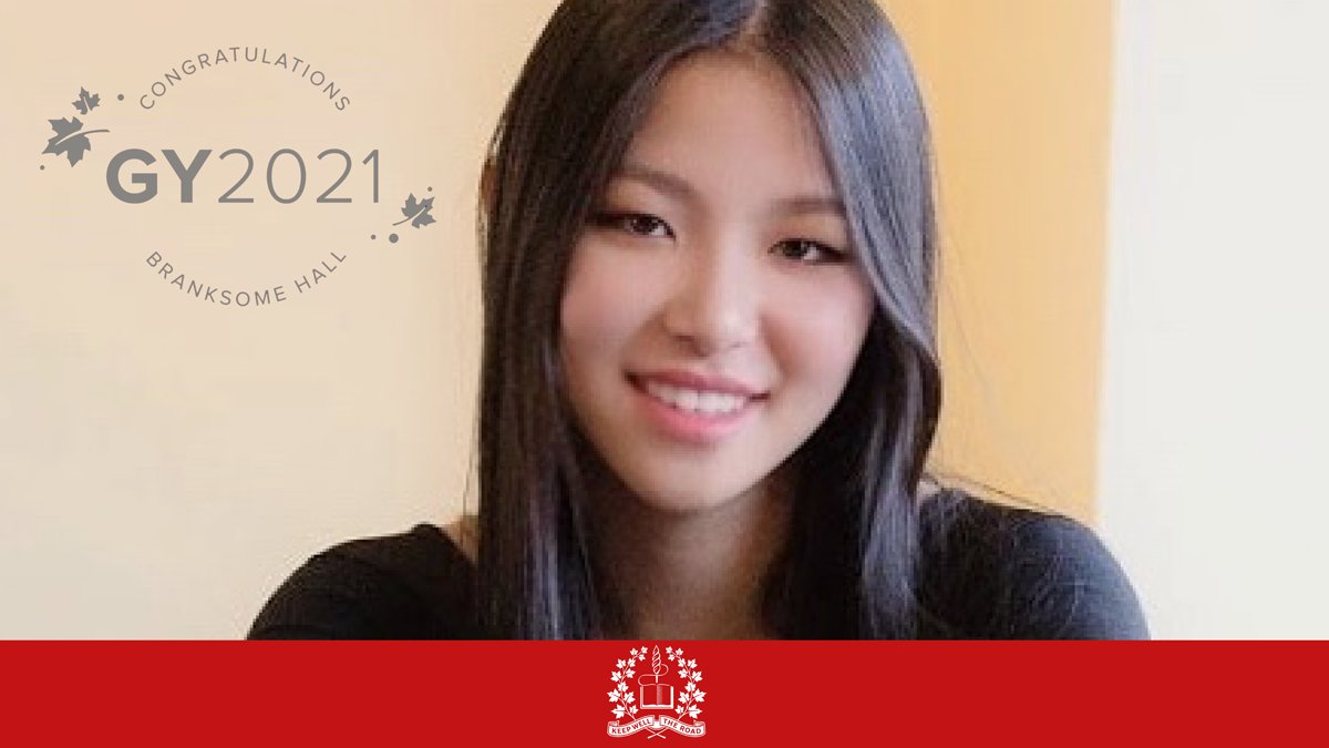 branksomehall's tweet photo. The Communications team wishes GY student Meiyi a fond Branksome farewell! Meiyi interned with us, and is now off to university to study communications. We can't wait to celebrate her and all our GY grads next week!  #BeRemarkable #BHGrad #Classof2021 #BHCelebration https://t.co/QFDTOT5G2Z