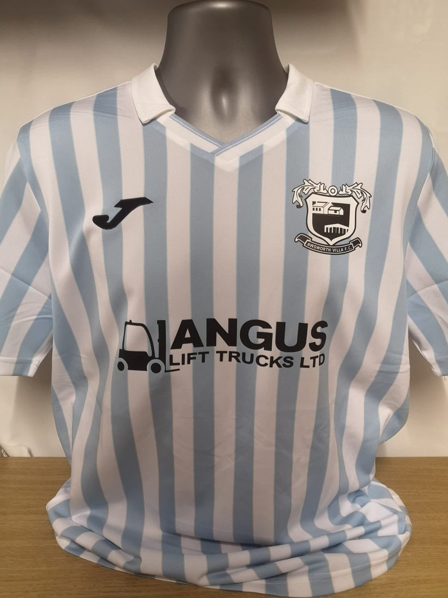 AwsworthVilla's tweet photo. Away Kit 2021/2022 💧 

We’re delighted to reveal our brand new first team away kit for the 2021/2022 season. 

Sky blue and White with a collar 😍

A huge thanks to Defender James Duncan and @AngusLift for the Sponsorship. 👏🏽 https://t.co/Td9JBYDw5J