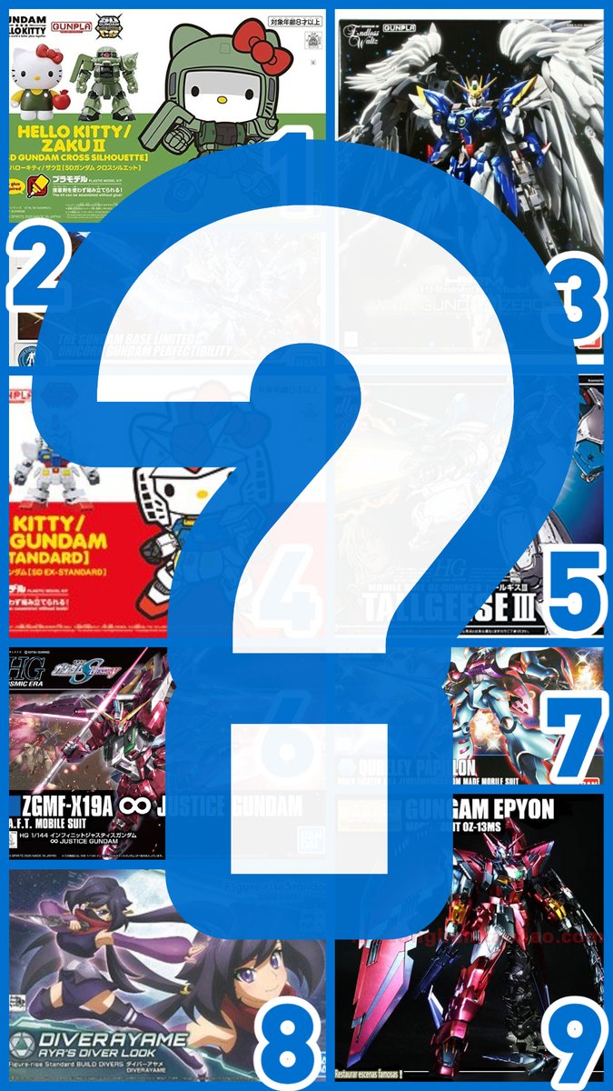 THE RESULTS ARE IN!

Join us at twitch.tv/Otakon this Saturday, May 22, at 3pm Eastern as we build the #Gundam YOU voted for, and try to teach Brooke the difference between Gundams and robots.