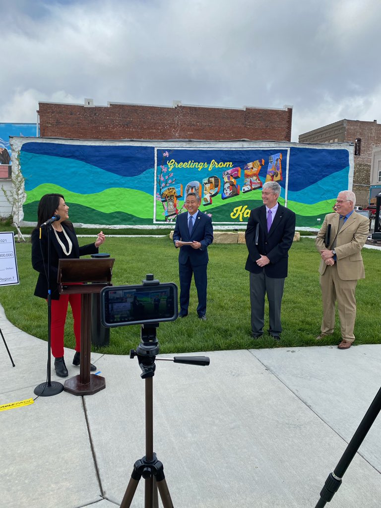 PSI_WU_TECH's tweet image. Today we had a press conference for the EPA Brownfields MAC grant funding award! EPA&apos;s Brownfields Program provides grants and technical assistance to communities, states, tribes and others to assess safely clean up and sustainably reuse contaminated properties.