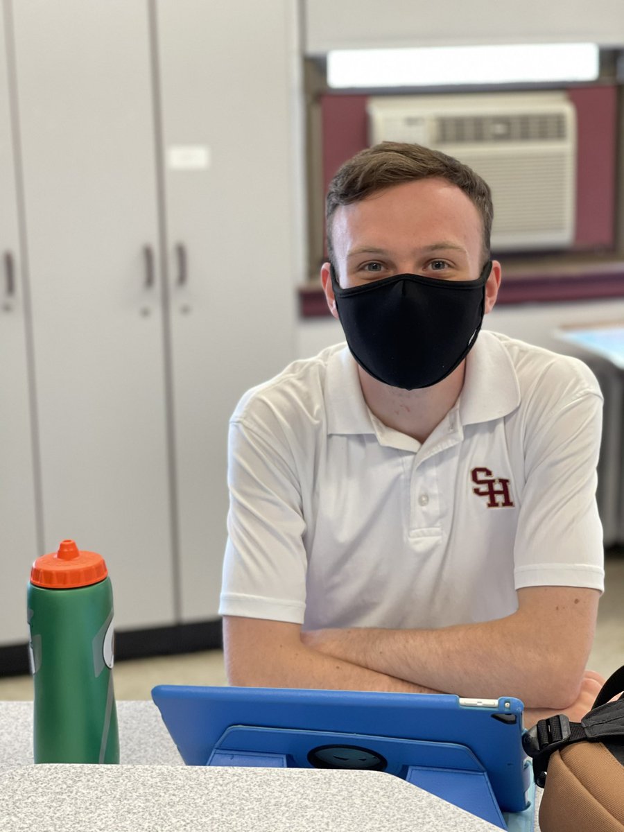 SHHS_Hearts's tweet photo. Welcome back James!
We know all of our students have sacrificed so much during the pandemic. We appreciate all of you and are so proud to have each of you be a part of our family. #GoHearts #SHfam https://t.co/IZP0Rr4gBY