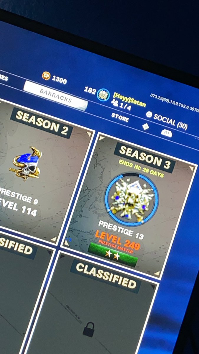 AbstractGodz's tweet image. Y’all wanna fix my level? Thanks for fucking the game up every time you release an update lol @Treyarch @Activision @RavenSoftware