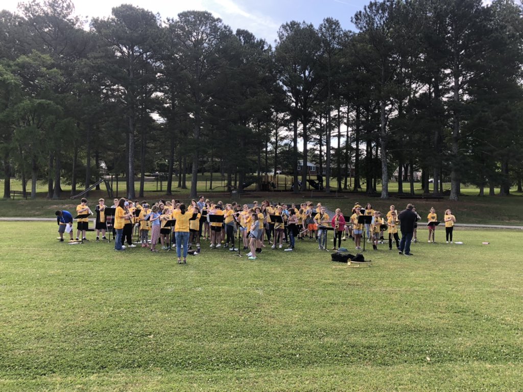 Thank you Collins Band for performing for our students!