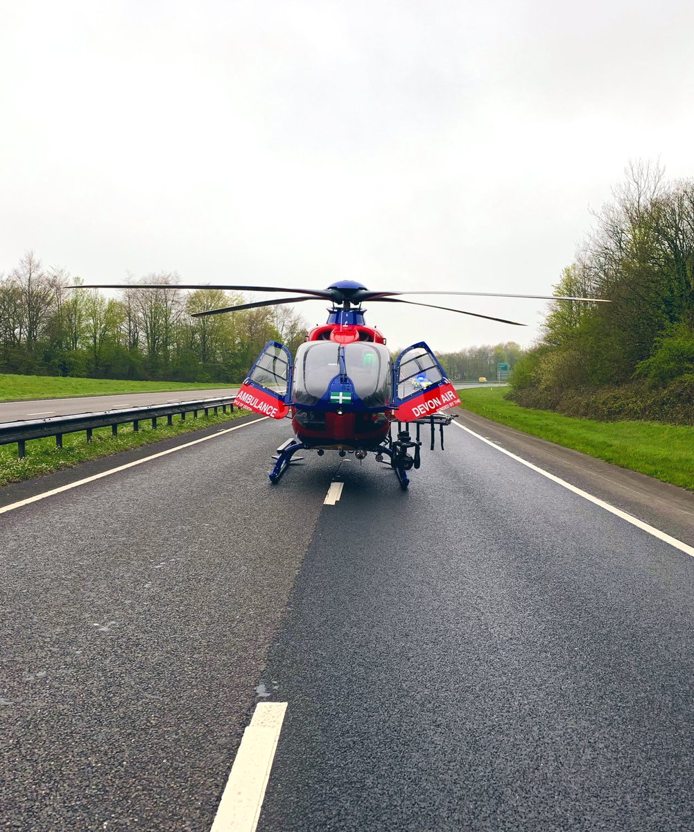 Today, I got to thank &amp; hug the brave Police officer who saved my life.

Despite witnessing me fall 50ft off a bridge, she ran down &amp; held my hand until I was airlifted to hospital.

This moment meant the world &amp; reminded me just how grateful I am to be alive.

#SuicidePrevention