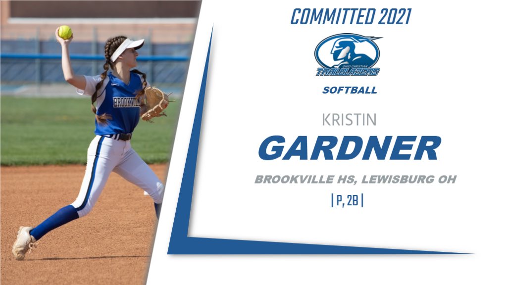 Hey Trailblazer fam! Please join us in welcoming another addition to the 21-22 Trailblazer roster! <a href="/kristin_renee02/">kristin</a> will be an impactful pitcher for the Trailblazers next year much like she has her HS this year throwing two perfect games. 

Welcome to the family and congrats!💙🥎