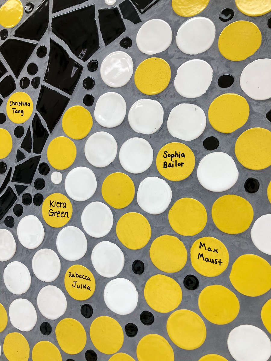 Damon Monteleone (@listening2lead) on Twitter photo So much gratitude for the work of <a href="/MrDurbin_RMHS/">MrDurbin_RMHS</a> and the artistic vision and incredible ceramic mosaic from <a href="/awall_of_art/">Amanda Wall</a>! What a perfect way to remember the historic class of 2021. (Seniors are writing their names on an individual tiles) So much gratitude for the work of <a href="/MrDurbin_RMHS/">MrDurbin_RMHS</a> and the artistic vision and incredible ceramic mosaic from <a href="/awall_of_art/">Amanda Wall</a>! What a perfect way to remember the historic class of 2021. (Seniors are writing their names on an individual tiles)