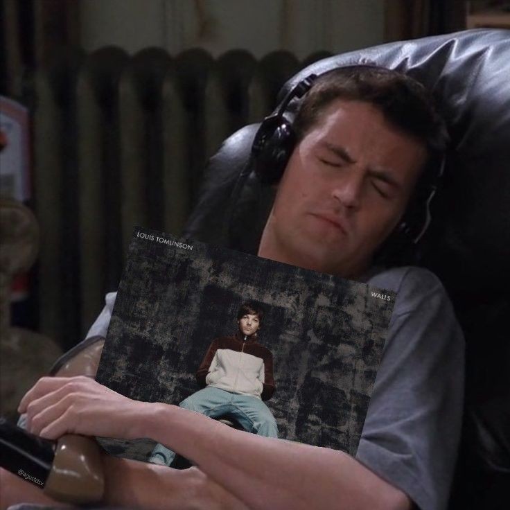 Yo desde que salió Walls be like:

I vote #Louies for #BestFanArmy at the #iHeartAwards︎