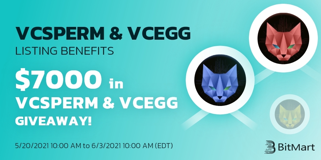 BitMartExchange's tweet photo. 🎉 @vancategg &amp; @vancatsperm Listed on #BitMart 
🚀 $VCEGG/USDT and $VCSPERM/USDT pairs are available NOW ! 
🔥 To celebrate the listing, we are giving away $7k in VCEGG &amp; VCSPERM🔥

👉 VCEGG: https://t.co/jvDDoTE2EY  
👉VCSPERM: https://t.co/8DGhbwdP0x https://t.co/UfnNyX3nVw