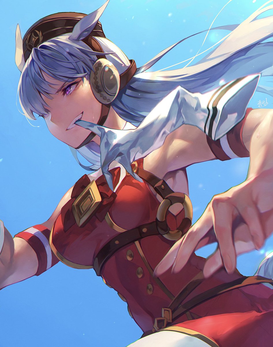 ウマ娘 手袋は咬むものだって知ってっか ウマ娘 ゴールドシップ 桐山のイラスト